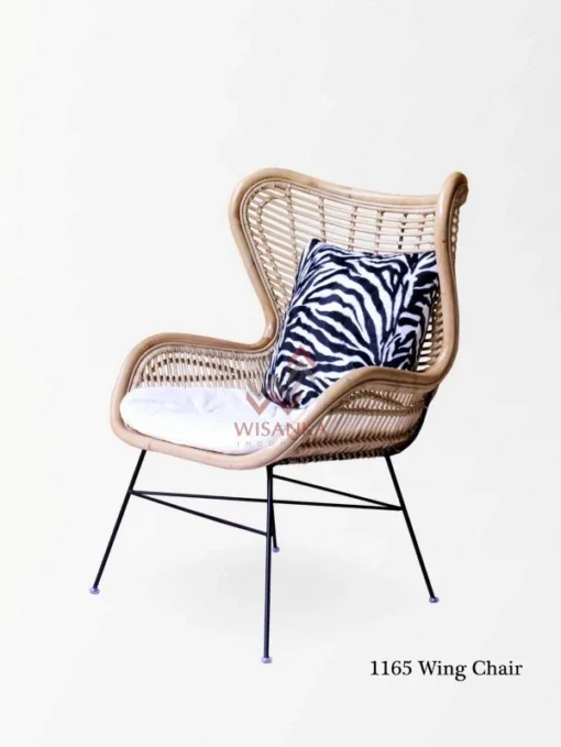 Sedia in rattan di ali