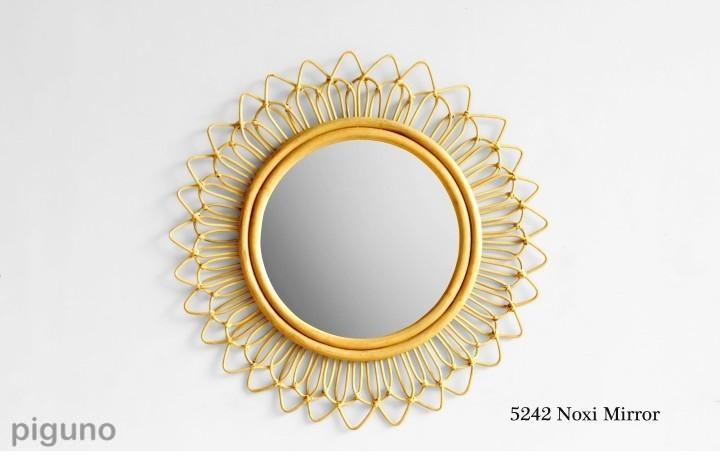 Noxi Rattan Mirror