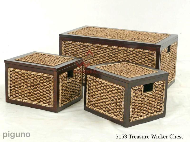 Treasure Wicker Box