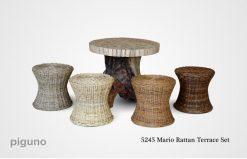 Mario Rattan Terrace Set