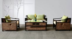 Carissa rattan living set