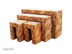 Lola Rounded Coffee Table