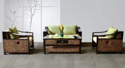 Carissa rattan living set