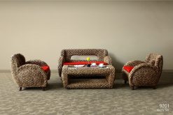 Merry rattan living set