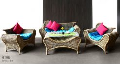 Jamaica rattan living set