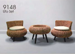 Ufo rattan living set