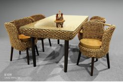 La Tulip rattan dining set