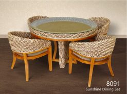 Sunshine rattan dining set