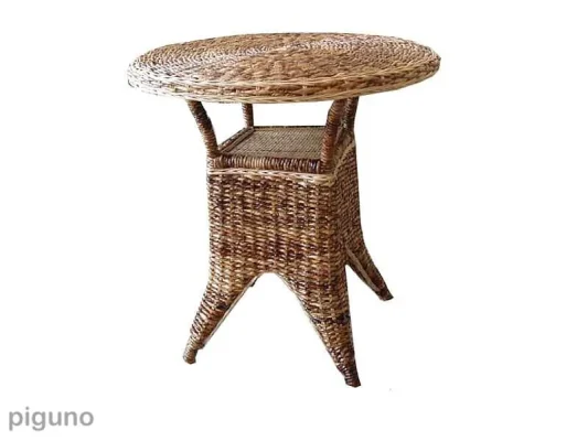 Balcany Table in Abaca