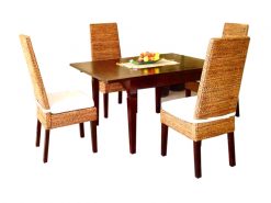 Anjeli rattan dining set