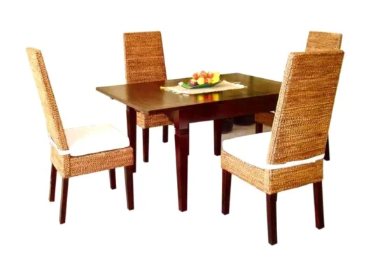 Anjeli rattan dining set