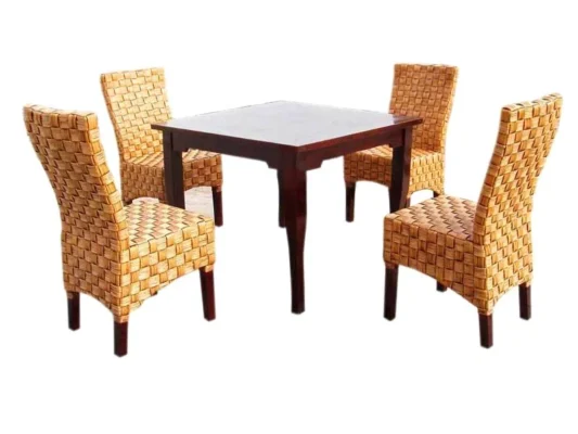 Victory rattan dining set