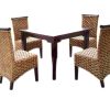 Mariana rattan dining set 9188029 Mariana Dining Set 4 100x100
