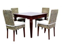 Monica Banana rattan dining set