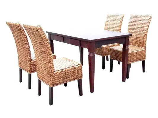 Bella rattan dining set