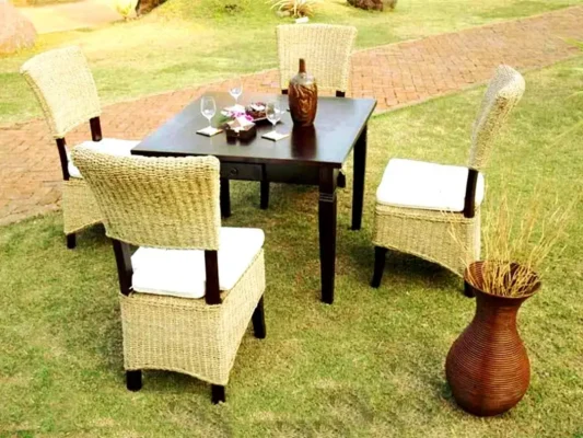 Buffon rattan dining set