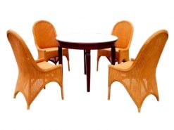 Erico rattan dining set