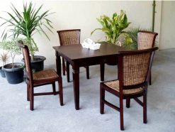 Davindo rattan dining set