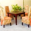 Orange rattan dining set 9488046 Orange Dining Set 100x100