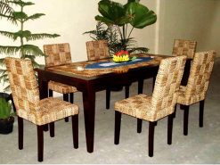 New Mike rattan dining set