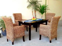 Modena rattan dining set