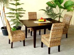 Gati rattan dining set