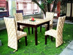 Breda rattan dining set