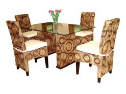 Peppy rattan dining set
