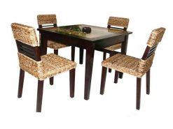 Blazter rattan dining set
