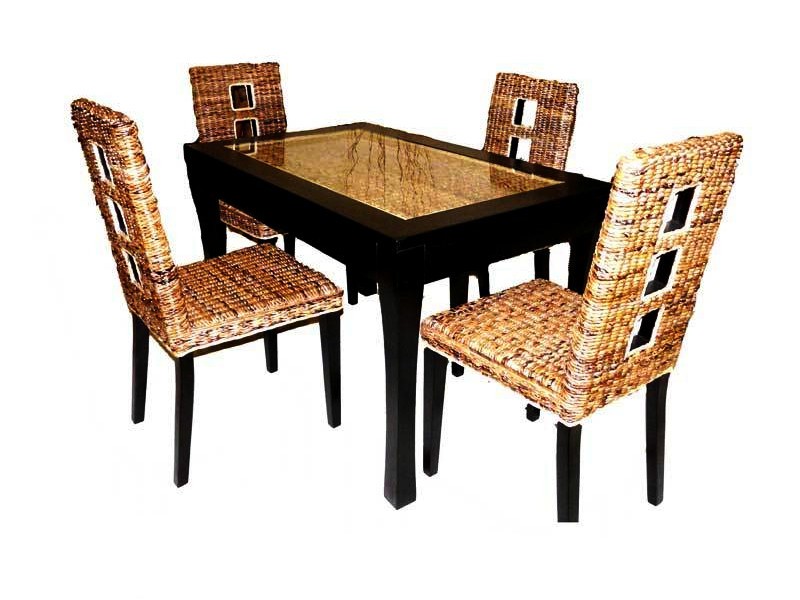 Oregon rattan dining set