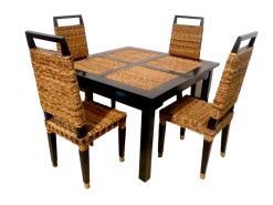 Samara rattan dining set