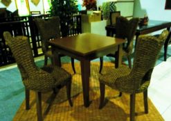 Champion rattan dining set