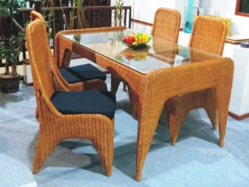 Elegano rattan dining set