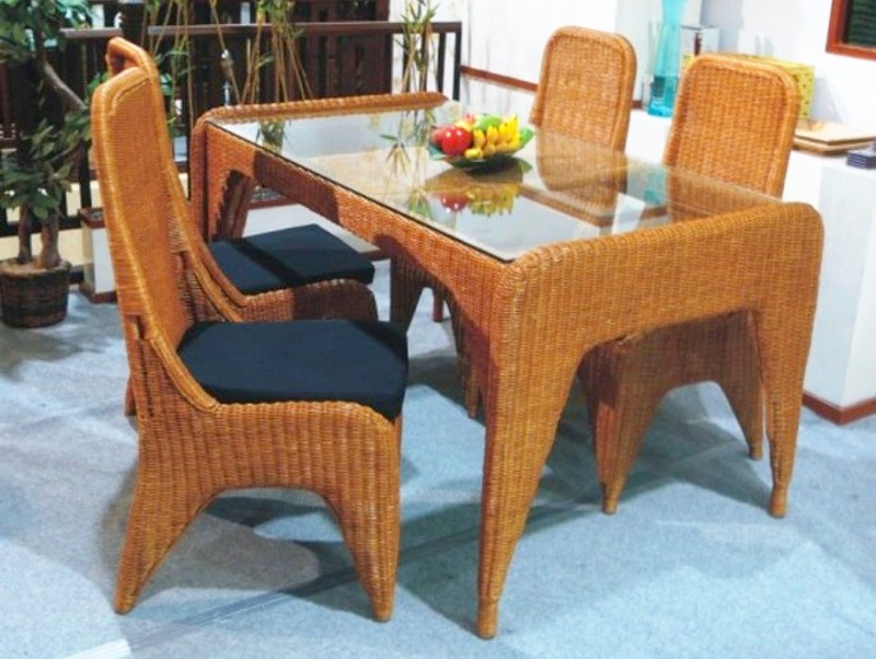 Elegano rattan dining set