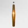Curly Paper Hanging Lamp Brown 100x100