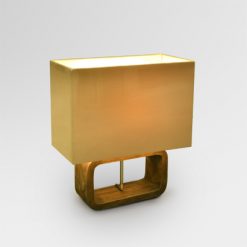Fille Teak Table Lamp