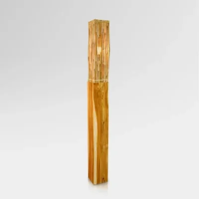 Gracia with grass cane Floor Lamp – Large