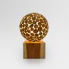 Kubo Table Lamp With Teak 100x100