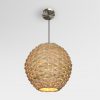 Nganyam Ball Hanging Lamp Natural 100x100