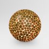 Teak Ball Outdoor Lamp 100x100