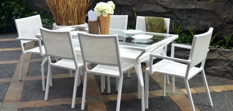 Casanova Synthetic rattan dining set