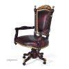Ceros Swivel Chair Leather Seat 100x100