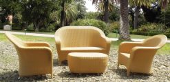 Ciremai synthetic rattan living set