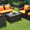 Dominica synthetic rattan living set Dominica Living Set 100x100