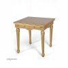 Eros Side Table Gold 100x100