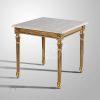 Hannah Side Table Marble Top 100x100