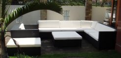 Inspiro synthetic rattan living set