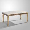 Kasha Coffee Table Marble Top 100x100