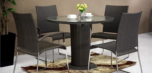 Luxxa Synthetische rotan eethoek