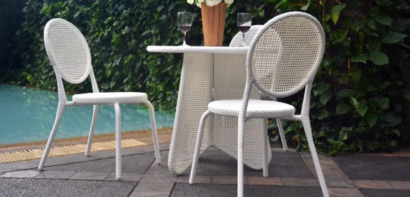 Monastery Synthetic rattan dining set